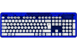 Rock Candy Wireless Keyboard Blueberry